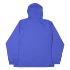 CHARLES RIVER Mens Blue Nylon Pullover Jacket M Gymnastics Academy Printed