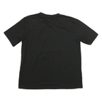 ROLLING STONES Mens Black Crew Neck Graphic T-Shirt S Polyester Blend