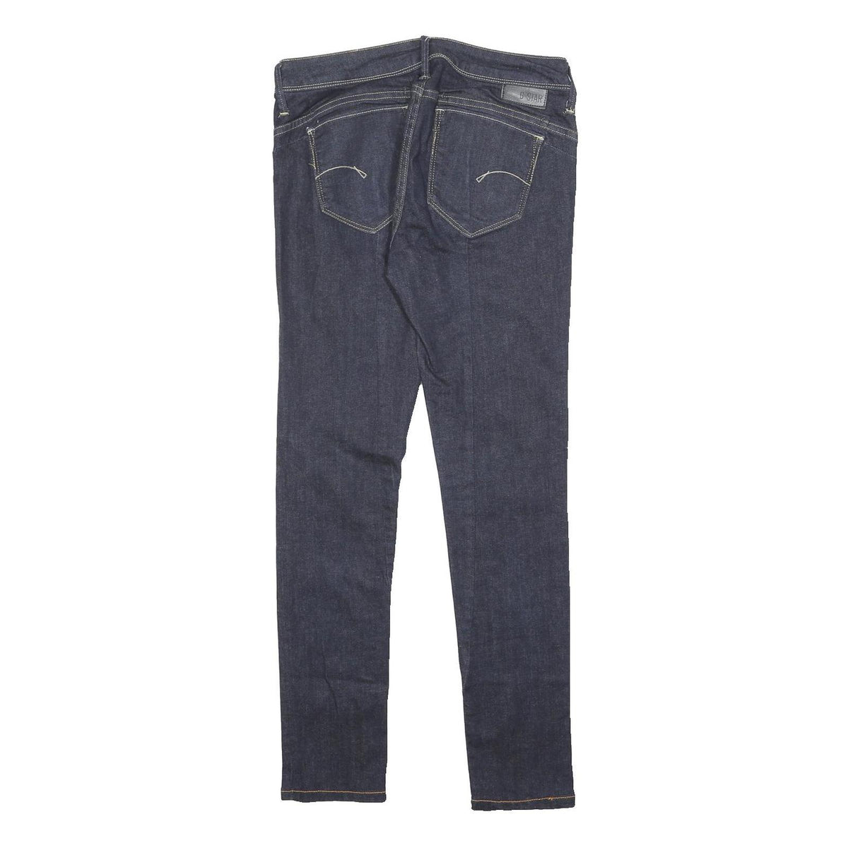G-STAR Womens Jeans Blue Slim Skinny Denim Medium W30 L29 Zip Cotton Blend