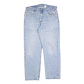 LEVI'S 505 Mens Jeans Blue Regular Straight Denim Light W36 L30 Classic Fit Zip