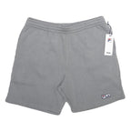 FILA Mens Grey Casual Shorts L W34 Cotton Blend Drawstring Logo