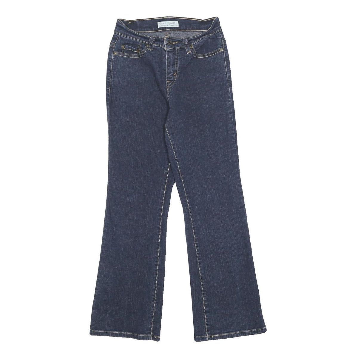 LEVI'S Womens Jeans Blue Relaxed Bootcut Denim Medium W24 L26 512 Bootcut