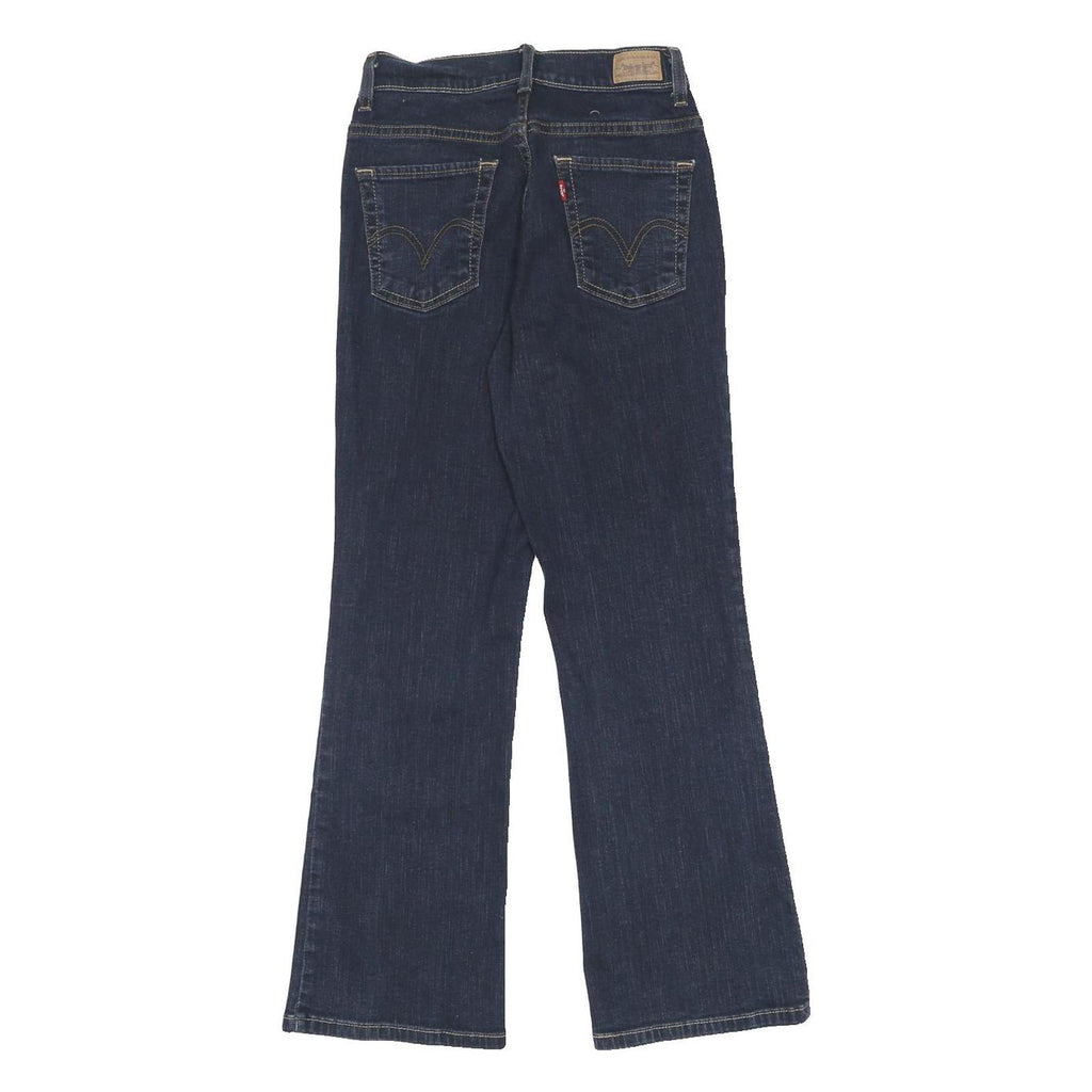 LEVI'S Womens Jeans Blue Relaxed Bootcut Denim Medium W24 L26 512 Bootcut