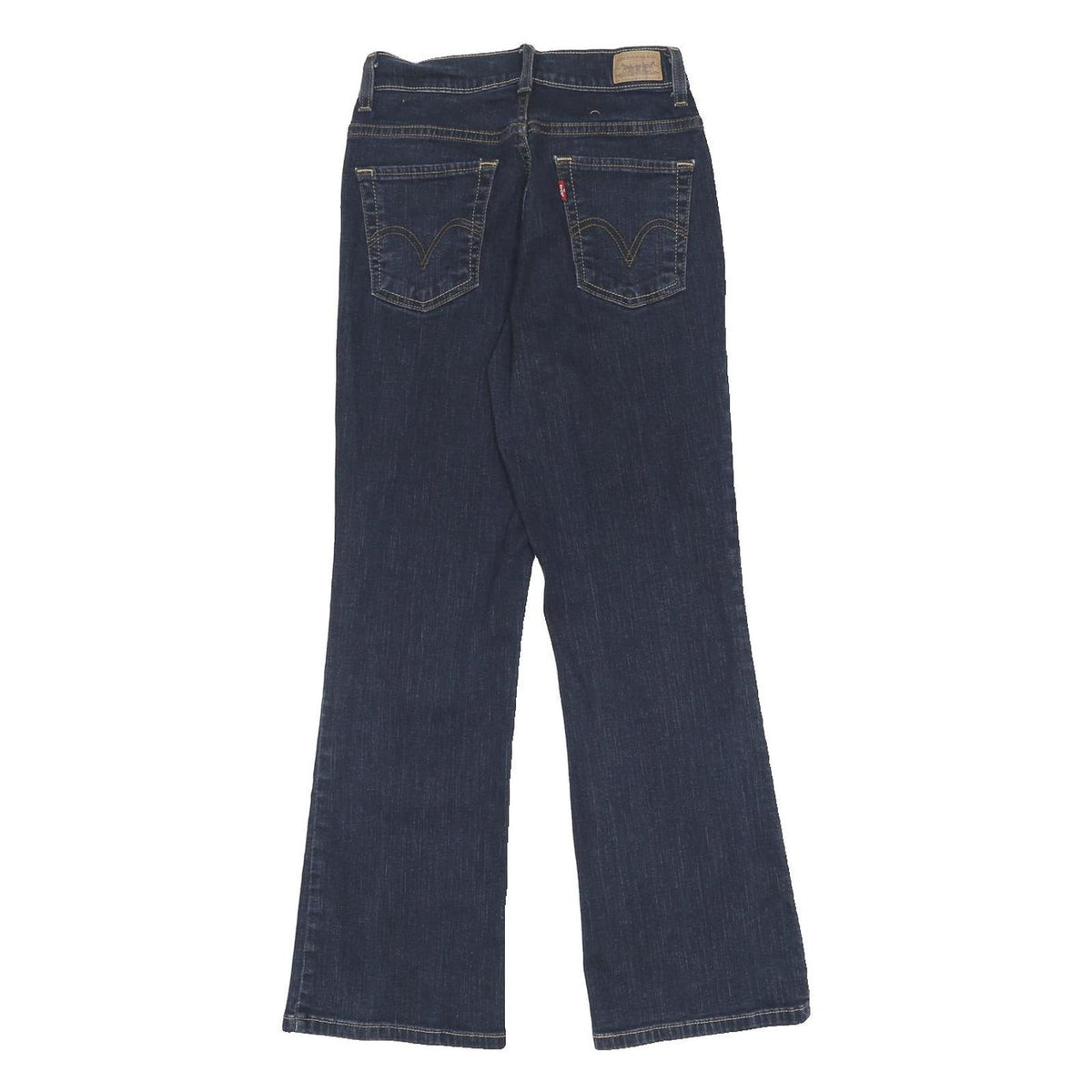 LEVI'S Womens Jeans Blue Relaxed Bootcut Denim Medium W24 L26 512 Bootcut