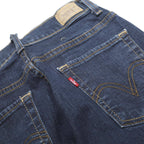 LEVI'S Womens Jeans Blue Relaxed Bootcut Denim Medium W24 L26 512 Bootcut