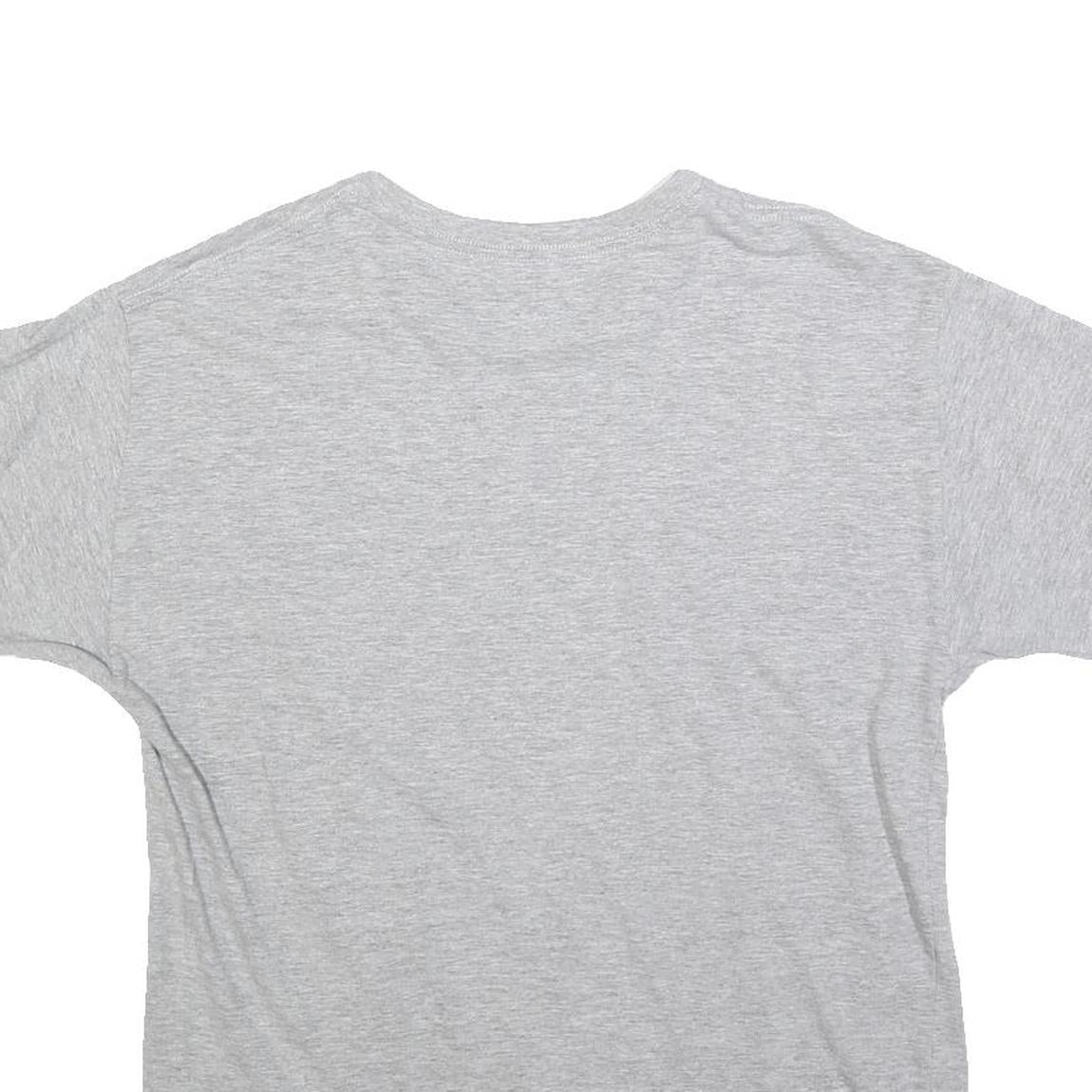 RUSSELL ATHLETIC Mens Grey Alabama Crimson Tide T-Shirt M Short Sleeve Crew Neck