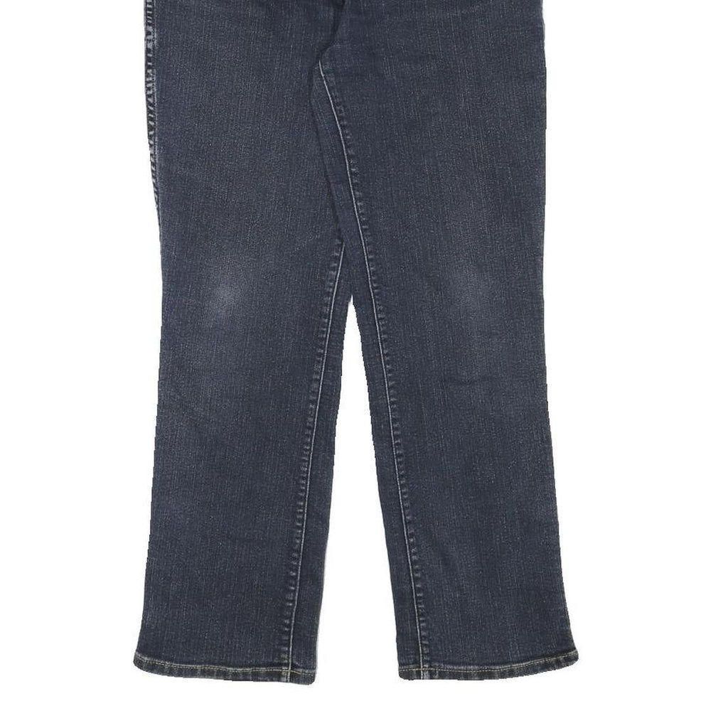 WRANGLER Womens Regular Fit Blue Denim Straight Leg Jeans W29 L26 Classic Cotton