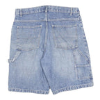 BOSSINI Mens Shorts Blue Denim Casual Regular M W32 Cotton Comfort