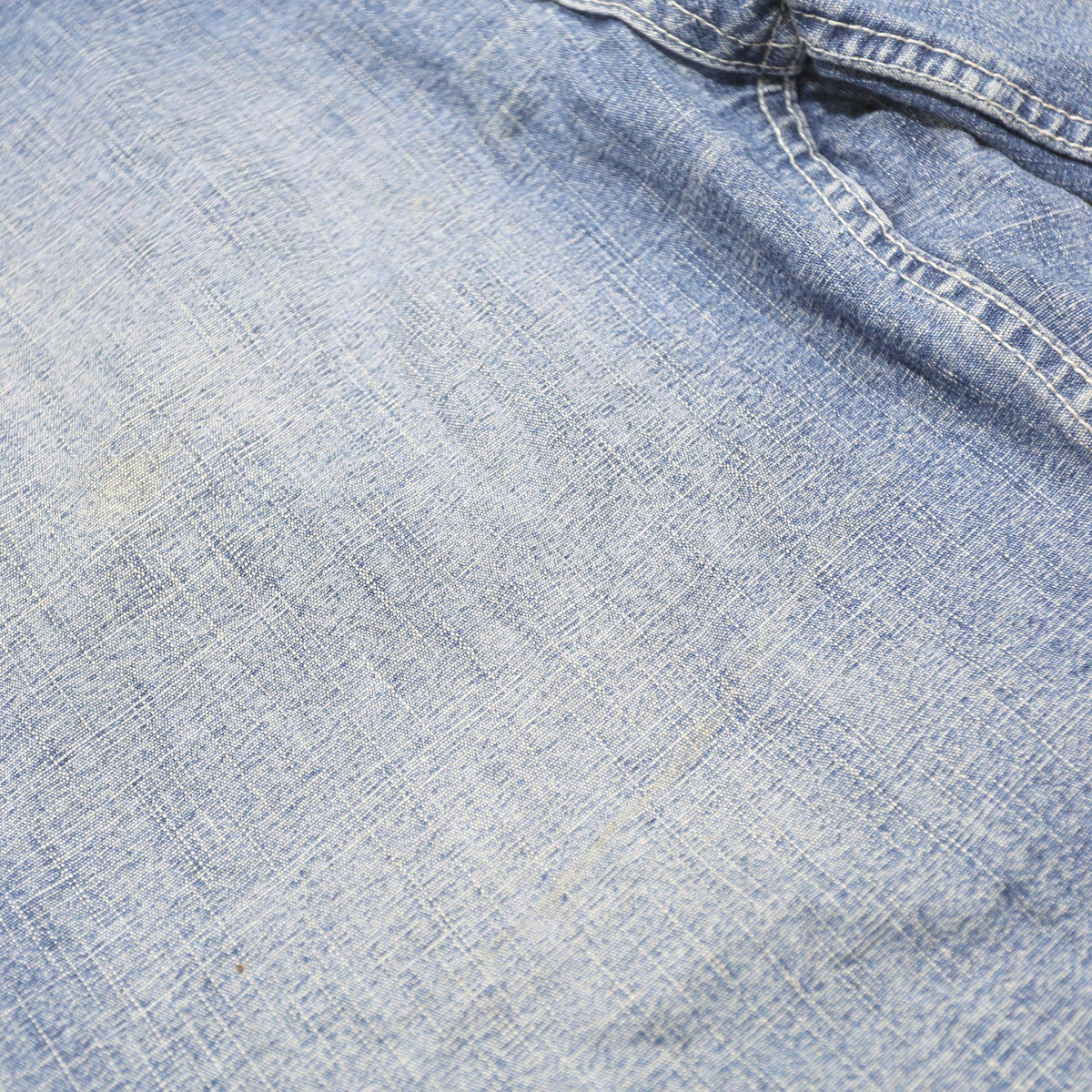 BOSSINI Mens Shorts Blue Denim Casual Regular M W32 Cotton Comfort