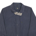 WESTMINSTER Mens Navy Blue Classic Jacket L Polyester Blend Zip Plain