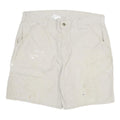 CARHARTT Mens Shorts Beige Casual 3XL W36 Workwear Cotton Blend