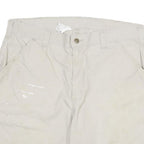 CARHARTT Mens Shorts Beige Casual 3XL W36 Workwear Cotton Blend