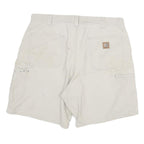 CARHARTT Mens Shorts Beige Casual 3XL W36 Workwear Cotton Blend