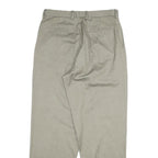 TOMMY HILFIGER Mens Cotton Beige Regular Straight Trousers W34 L30 Classic