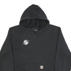 CARHARTT Mens Black Titan Electric Pullover Hoodie XL Workwear Casual