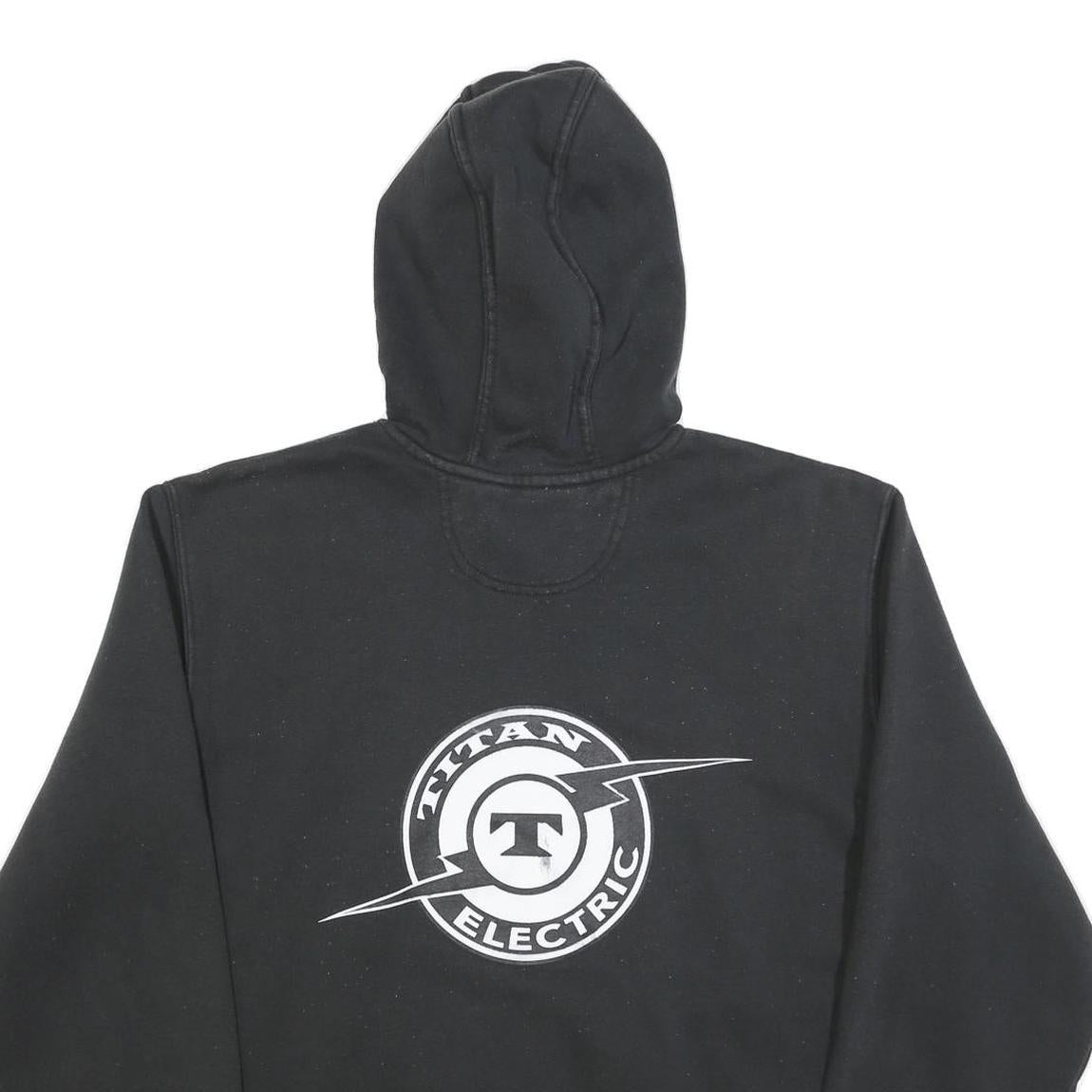 CARHARTT Mens Black Titan Electric Pullover Hoodie XL Workwear Casual