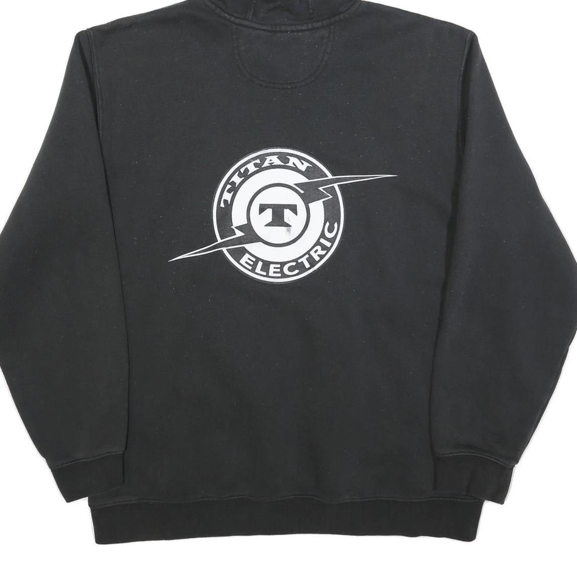 CARHARTT Mens Black Titan Electric Pullover Hoodie XL Workwear Casual