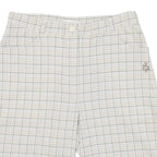 DAILY SPORTS Womens Casual Shorts Grey Check S W28