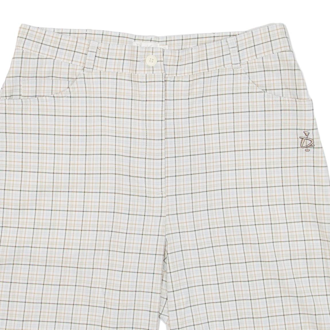 DAILY SPORTS Womens Casual Shorts Grey Check S W28