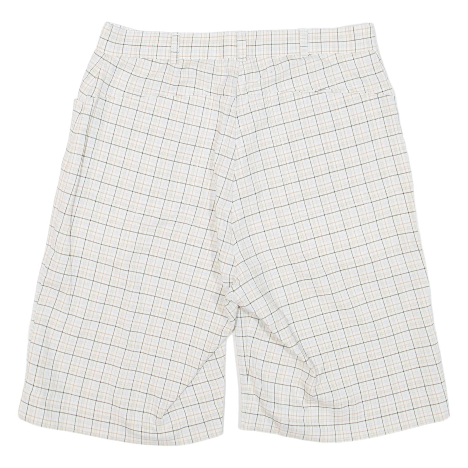 DAILY SPORTS Womens Casual Shorts Grey Check S W28