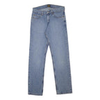 LEE Mens Jeans Blue Regular Straight Denim Medium W30 L32 Classic Cotton Zip