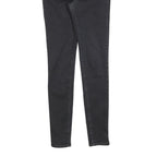 LEVI'S 720 Womens Jeans Black Slim Skinny Denim Medium W28 L32 Classic Fit Zip