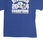 NFL Mens Blue Division 2014 Champions T-Shirt L Short Sleeve Crew Neck American