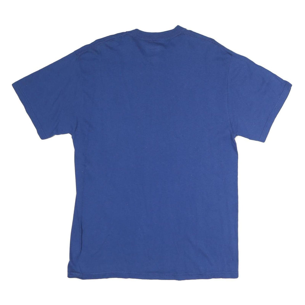 NFL Mens Blue Division 2014 Champions T-Shirt L Short Sleeve Crew Neck American