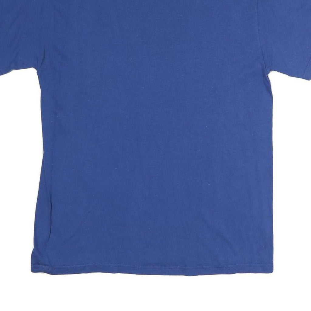 NFL Mens Blue Division 2014 Champions T-Shirt L Short Sleeve Crew Neck American