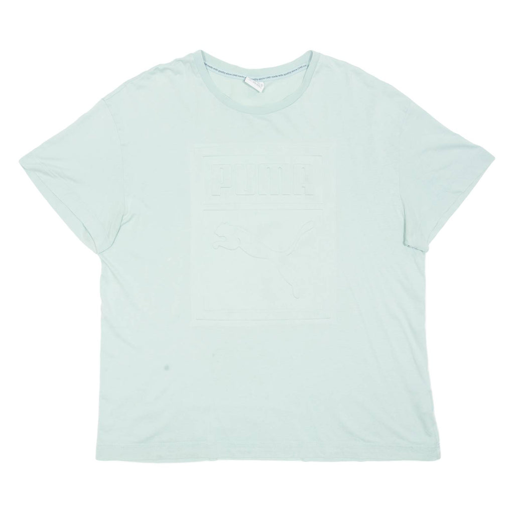 PUMA Oversized Mens T-Shirt Green S