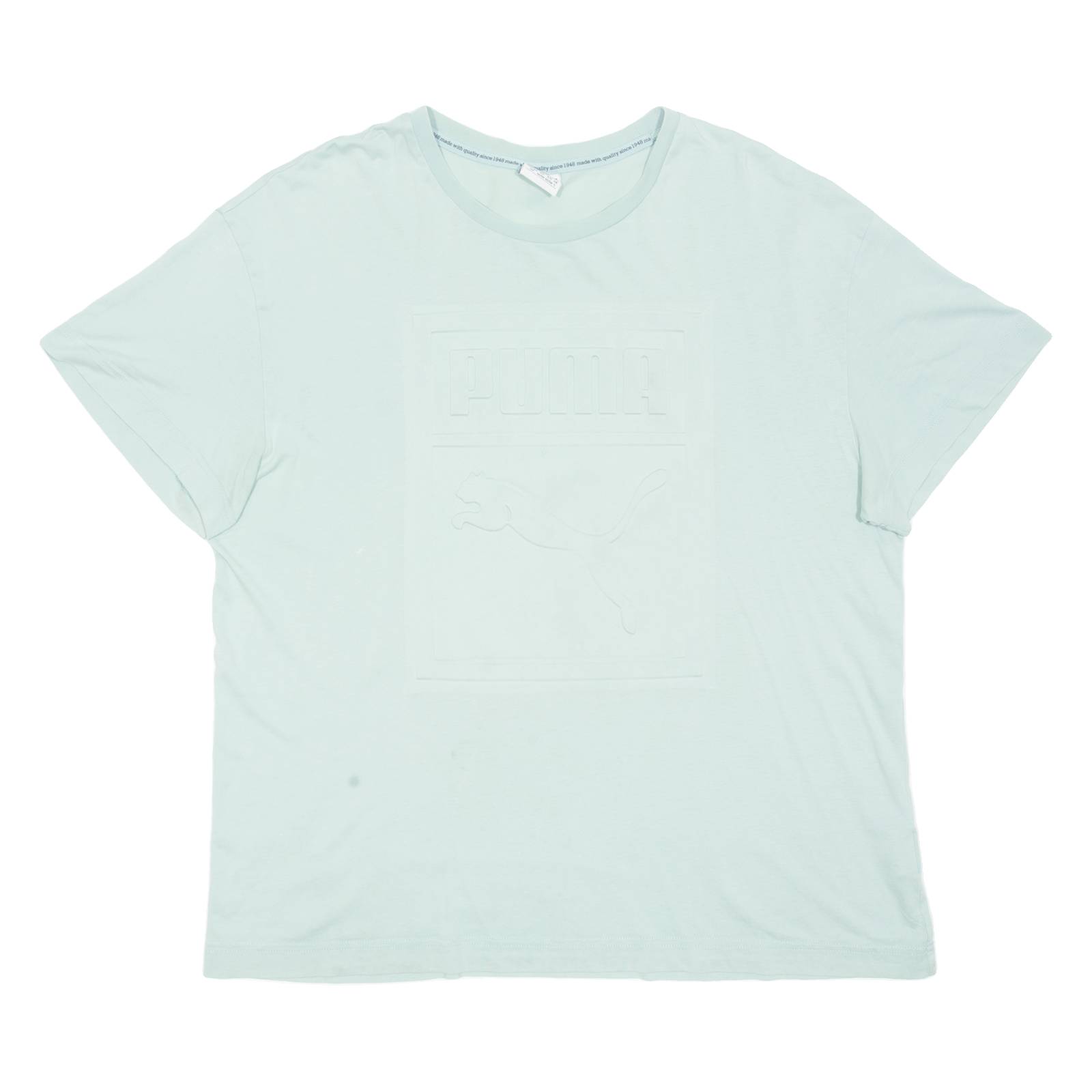 PUMA Oversized Mens T-Shirt Green S