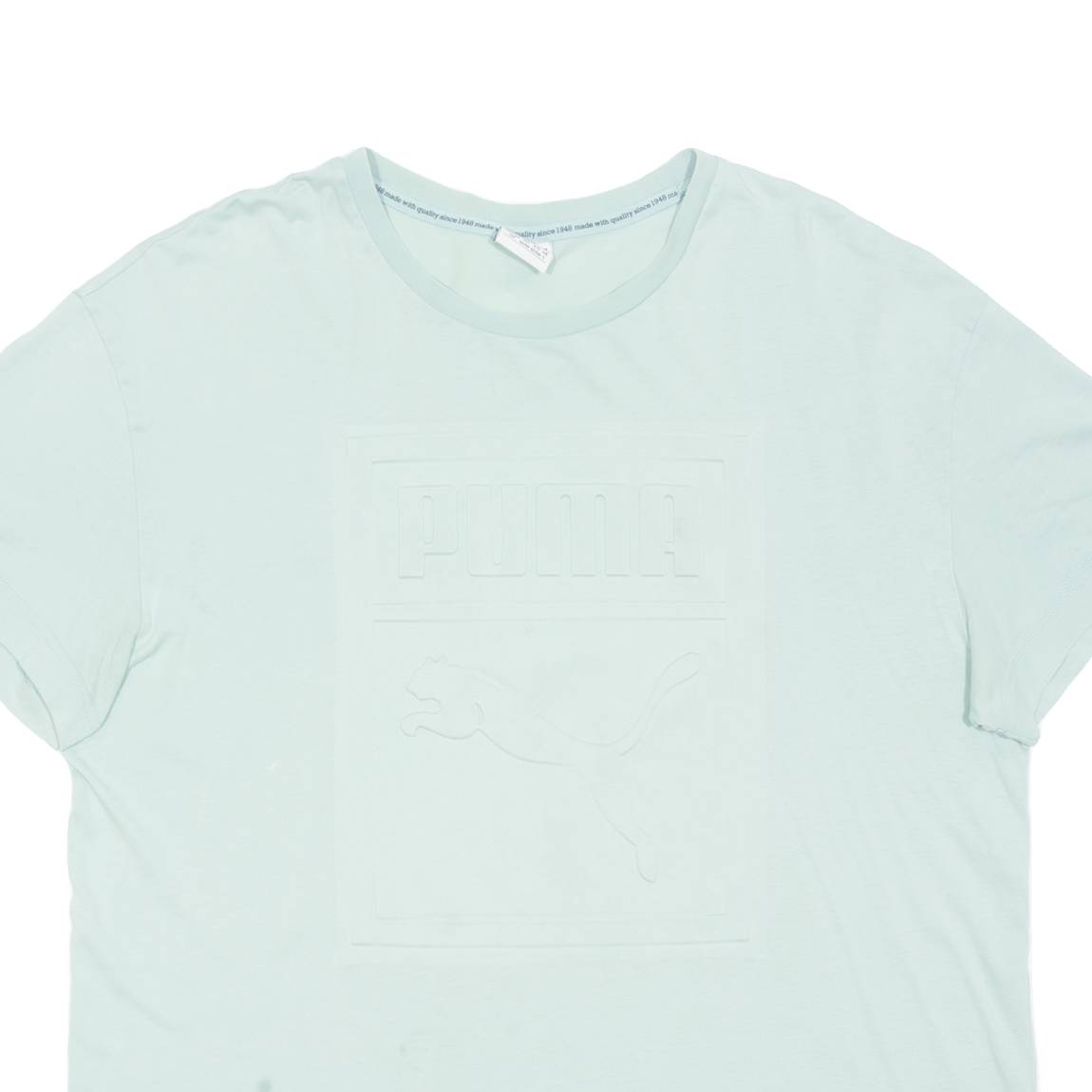 PUMA Oversized Mens T-Shirt Green S