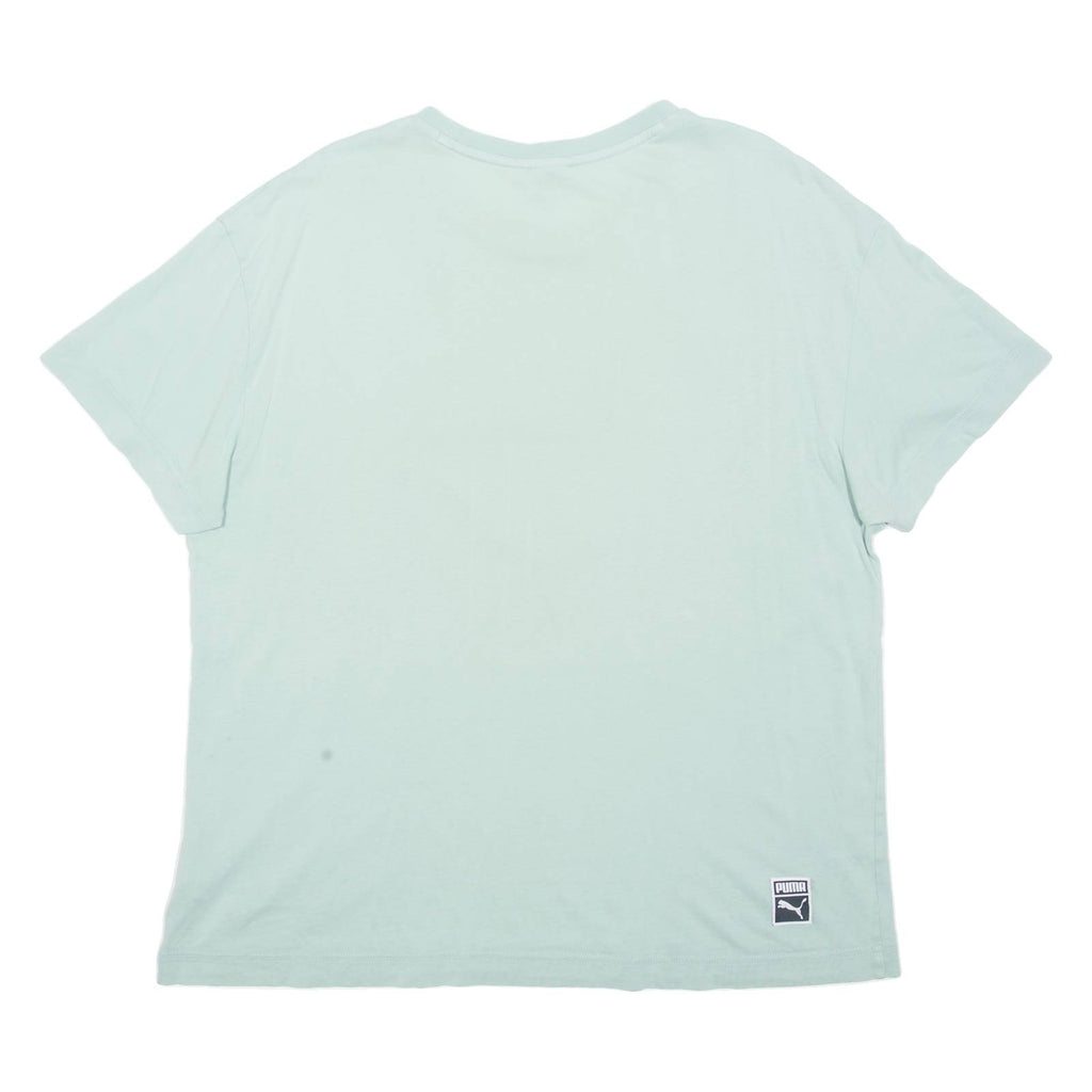 PUMA Oversized Mens T-Shirt Green S