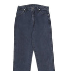 WRANGLER Womens Jeans Blue Slim Straight Denim Medium W28 L32 Classic Cotton Zip