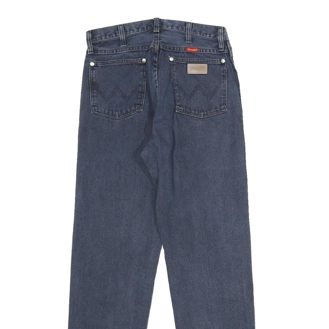 WRANGLER Womens Jeans Blue Slim Straight Denim Medium W28 L32 Classic Cotton Zip