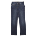 TRUE RELIGION Mens Relaxed Blue Denim Jeans W30 L33 Classic Zip Pocket Casual
