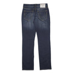 TRUE RELIGION Mens Relaxed Blue Denim Jeans W30 L33 Classic Zip Pocket Casual