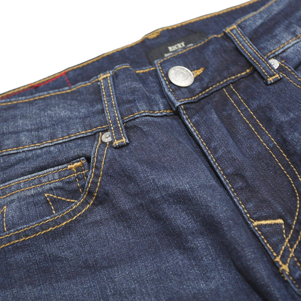 TRUE RELIGION Mens Relaxed Blue Denim Jeans W30 L33 Classic Zip Pocket Casual