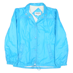 WINDY WEATHER Womens Blue Button Jacket S Polyester Blend Casual Outerwear