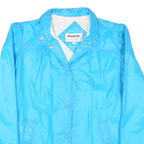 WINDY WEATHER Womens Blue Button Jacket S Polyester Blend Casual Outerwear
