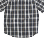 CARHARTT Mens Black & White Check Shirt L Cotton Casual Workwear Button