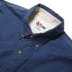 CHASE AUTHENTICS Mens Blue Cotton Shirt M Button Down Long Sleeve Casual