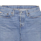 LEVI'S Womens Denim Blue Casual Shorts M W30 Cotton Blend Relaxed Fit