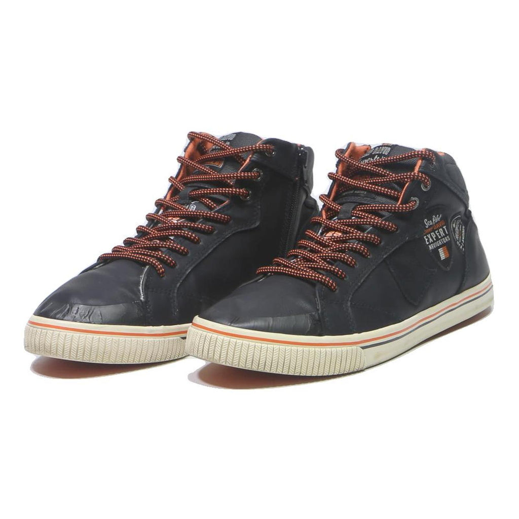 CAMP DAVID Mens Black High Top Trainers Synthetic UK 8 Expert Navigators