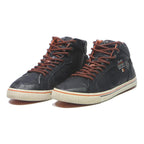 CAMP DAVID Mens Black High Top Trainers Synthetic UK 8 Expert Navigators