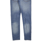 LEVI'S 512 BIG E Mens Slim Blue Denim Medium W31 L32 Slim Fit Zip Fly Jeans