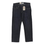 LEVI'S 505 Womens Jeans Blue Regular Straight Denim Raw W32 L26 Classic Fit