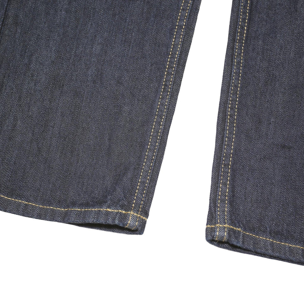 LEVI'S 505 Womens Jeans Blue Regular Straight Denim Raw W32 L26 Classic Fit