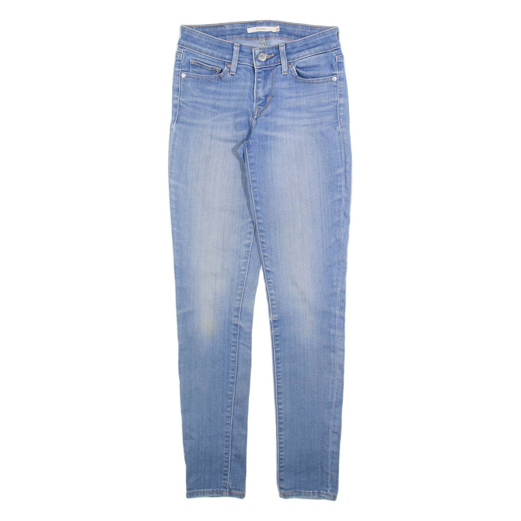 LEVI'S 711 Womens Jeans Blue Slim Skinny W24 L30