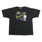 CHASE AUTHENTICS Mens Black NASCAR Champion 2XL Short Sleeve Crew Neck T-Shirt
